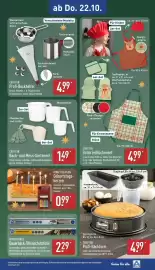 Aldi Nord Prospekt woche 43 Seite 25: CROFTON Back- und Mess-Sortiment €1,49, CROFTON Profi-Backform €4,99