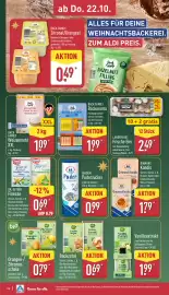 Aldi Nord Prospekt woche 43 Seite 26: Orangen-/Zitronenschale €0,79, DIADEM Puderzucker €0,99