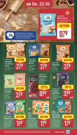 Aldi Nord Prospekt woche 43 Seite 27: TRADER JOE'S Trocken-pflaumen €3,99, TRADER JOE'S Sultaninen €0,99