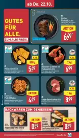 Aldi Nord Prospekt woche 43 Seite 31: TRADER JOE'S Pulled Chicken €4,49, Rinder-Beinscheiben XXL €8,99