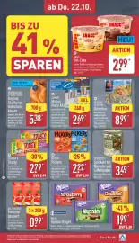 Aldi Nord Prospekt woche 43 Seite 33: GOLDEN SEAFOOD Garnelen €8,99, McCain Pickers €2,22