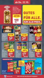 Aldi Nord Prospekt woche 43 Seite 34: GRANDESSA Gelee €1,59, Knorr Snack-Pot €0,99