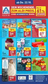 Aldi Nord Prospekt woche 43 Seite 36: BÄRENMARKE Haltbare Milch €0,88, HAK Rotkohl €1,19