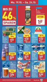 Aldi Nord Prospekt woche 43 Seite 5: Herta Fleischwurst €2,69, Weihenstephan Joghurt €0,79