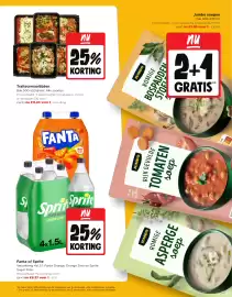 Jumbo folder week 42 Pagina 11: Traiteurmaaltijden €11,24, Fanta of Sprite €6,37