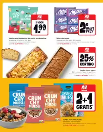Jumbo folder week 42 Pagina 12: Jumbo vruchtenhartjes en vegan marshmallow €1,99, Milka chocolade €2,39