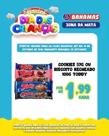 Catálogo Bahamas Supermercados semana 42 Página 4: Cookies ou biscoito recheado toddy €1,99