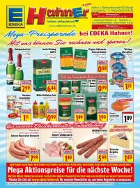 EDEKA Hahner Prospekt Seite 1