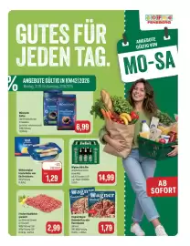 Feneberg Prospekt Seite 1: Mövenpick Kaffee €6,99, Weihenstephan Frische Butter oder Die Streichzarte €1,29