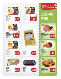 Feneberg Prospekt Seite 11: Gourmella Bio-Hühnerfrikassee mit Reis €4,99, Gourmella Schaschlikpfanne mit Reis €2,99