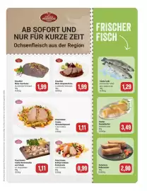 Feneberg Prospekt Seite 3: Prima Rind Rinder-Sauerbraten €1,99, Prima Rind Rinder-Burgunderbraten €1,99