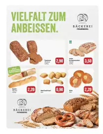 Feneberg Prospekt Seite 4: Finnenkruste €2,90, VonHier Bio-Roggenmischbrot €3,50