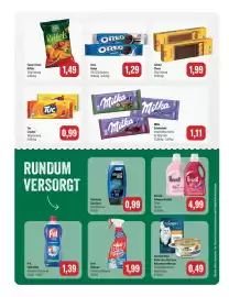 Feneberg Prospekt Seite 8: Funny-frisch Riffels €1,49, Oreo Kekse €1,29