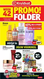 Kruidvat folder week 42 Pagina 1: Houten xylofoon otter €7,48, L'Oréal gezichtsverzorging €26,99