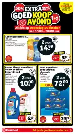 Kruidvat folder week 42 Pagina 10: Lenor geurparels XL €14,99, Omino Bianco wasmiddel Color+ en White Expert 2-in-1 €10,00