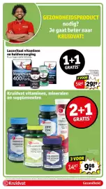 Kruidvat folder week 42 Pagina 33: Kruidvat Magnesium Nacht €9,98, Lucovitaal vitamines en huidverzorging €29,99