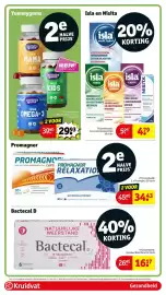 Kruidvat folder week 42 Pagina 37: Bactecal D €16,17, Promagnor Relaxation €34,43