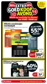 Kruidvat folder week 42 Pagina 4: Gillette navulmesjes voordeelpak €55,00, Wilkinson scheerapparaat en navulmesjes €7,49