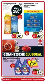 Kruidvat folder week 42 Pagina 46: Dash wasmiddel pods €39,99, Lenor geurparels XL €18,00