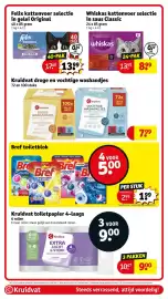 Kruidvat folder week 42 Pagina 47: Kruidvat toiletpapier 4-laags €9,00, Bref toiletblok €5,00