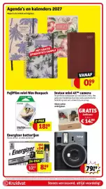 Kruidvat folder week 42 Pagina 50: Fujifilm mini film €18,99, Energizer batterijen €8,99