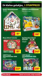 Kruidvat folder week 42 Pagina 56: Squishmallow Advent Kalender €24,99, Lego friends adventskalender 2026 €22,99