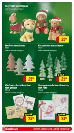 Kruidvat folder week 42 Pagina 60: Kerstboom met sneeuw €2,49, Handgemaakte kerstkaarten met foto €3,49