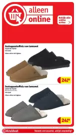 Kruidvat folder week 42 Pagina 65: Instappantoffels van lamswol €24,99, Instappantoffels van lamswol €24,99