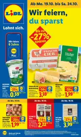 Lidl Prospekt woche 43 Seite 1