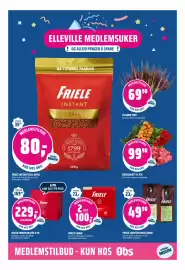 Coop Obs kundeavis uke 42 Side 12: FRIELE INSTANT GULL REFILL, Medlemspris, ROSEBUKETT 14 STK, Medlemspris