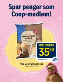 Coop Prix kundeavis uke 42 Side 13: COOP MORGENSTYKKER 8 PK €41,90