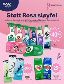 Coop Prix kundeavis uke 42 Side 6: COMFORT TØYMYKNER €43,90, OMO FLYTENDE TØYVASK €62,90