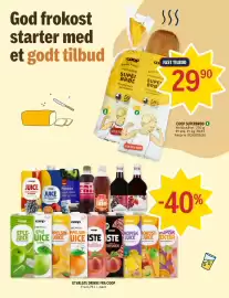 Coop Prix kundeavis uke 42 Side 8: UTVALGTE DRIKKE FRA COOP, COOP SUPERBRØD €29,90
