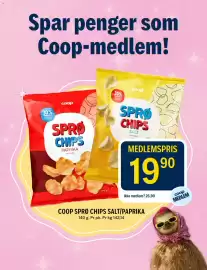 Coop Prix kundeavis uke 42 Side 14: Coop Sprø Chips €19,90