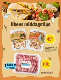 Coop Prix kundeavis uke 42 Side 2: Spiseklar Kyllingfilet €49,90, Gilde Nakkekoteletter €119,90
