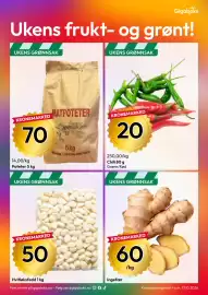 Gigaboks kundeavis uke 42 Side 11: Hvitløksfedd 1 kg €50,00, Ingefær €60,00