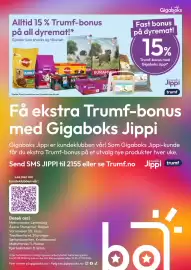 Gigaboks kundeavis uke 42 Side 12: Alltid 15 % Trumf-bonus på all dyremat