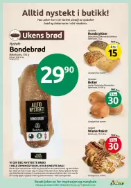 Joker kundeavis Side 2: Boller €30,00, Rundstykker €15,00