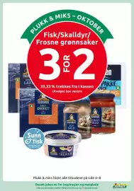 Joker kundeavis Side 7: Fisk/Skalldyr/ Frosne grønnsaker