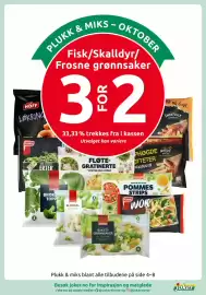 Joker kundeavis Side 8: Fisk/Skalldyr/ Frosne grønnsaker