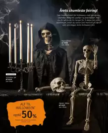 Nille kundeavis Side 6: Skjelett, H90cm €149,95, Kappe voksen €199,95