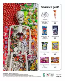 Nille kundeavis Side 8: Monster munch, 75g €30,00, Vidal Halloween mix €89,90
