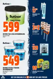 Obs Bygg kundeavis Side 3: INFRA BASIC AKRYL FUGEMASSE €17,50, INFRA KANT MALEPAD €129,00