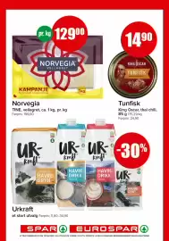 Spar kundeavis uke 42 Side 10: Norvegia €129,00, Urkraft €11,90