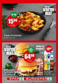 Spar kundeavis uke 42 Side 7: Pasta Arrabbiata €15,90, Brus fra Coca-Cola/ Farris/Frus/Bris/ Imsdal naturell €19,90