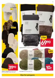 Rusta kundeavis uke 42 Side 11: Garn Malia €10,00, Leggings Fake fur €69,90