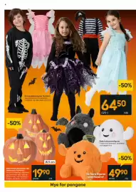 Rusta kundeavis uke 42 Side 4: Dekorasjonsbelysning, LED Halloween Pumpkin €19,90, Karnevalskostymer for barn €64,50