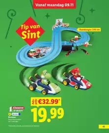 Lidl folder | Speelgoed Pagina 41: Carrera First Racebaan €19,99