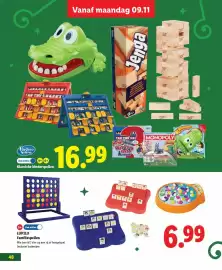 Lidl folder | Speelgoed Pagina 48: Lupilu Familiespellen €6,99, Alle klassieke kinderspellen €16,99