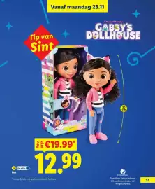 Lidl folder | Speelgoed Pagina 57: Gabby's Dollhouse Gabby Girl €12,99